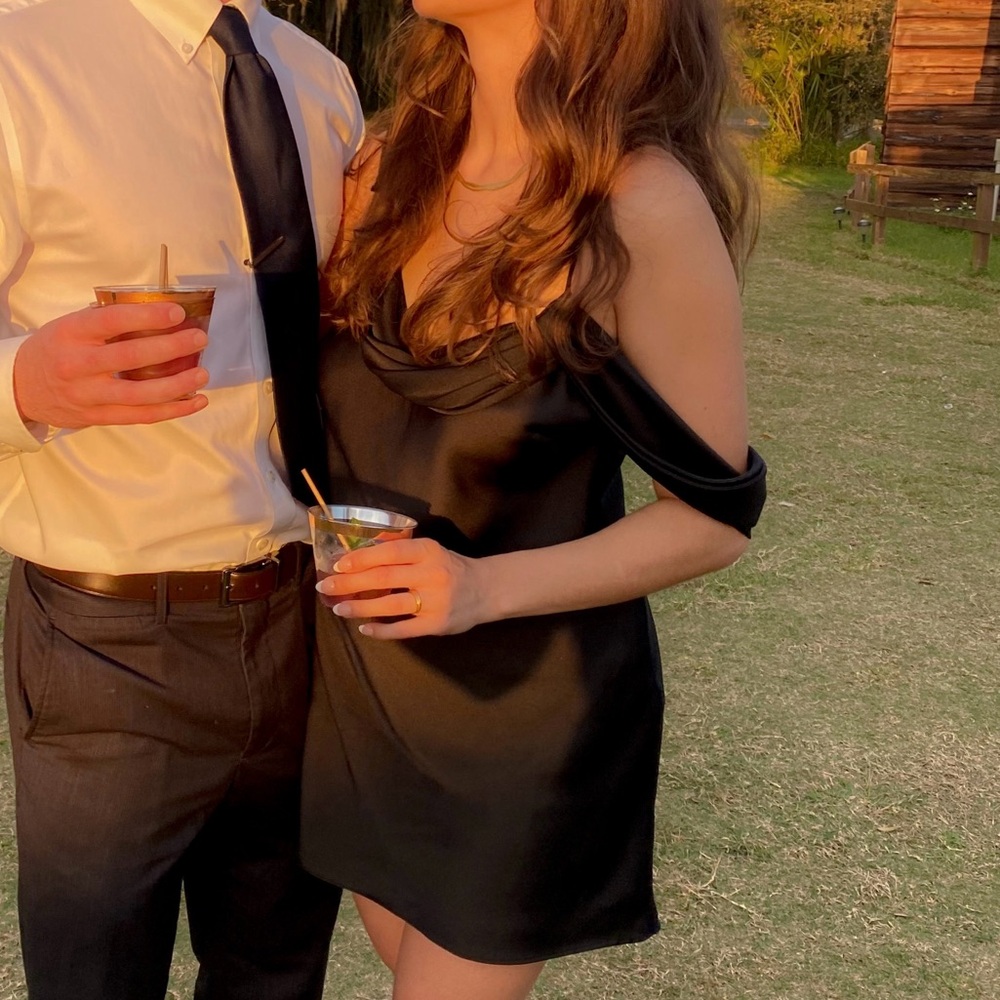 Frame and Partners Satin Dress